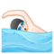 Man Swimming emoji on Samsung